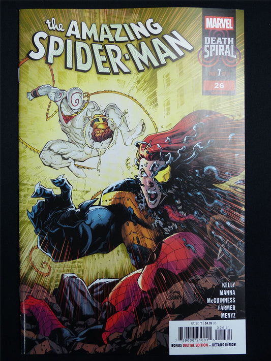 The Amazing SPIDER-MAN #26 Death Spiral part 7 Cvr A - Jul 2026 Marvel Comic #48N