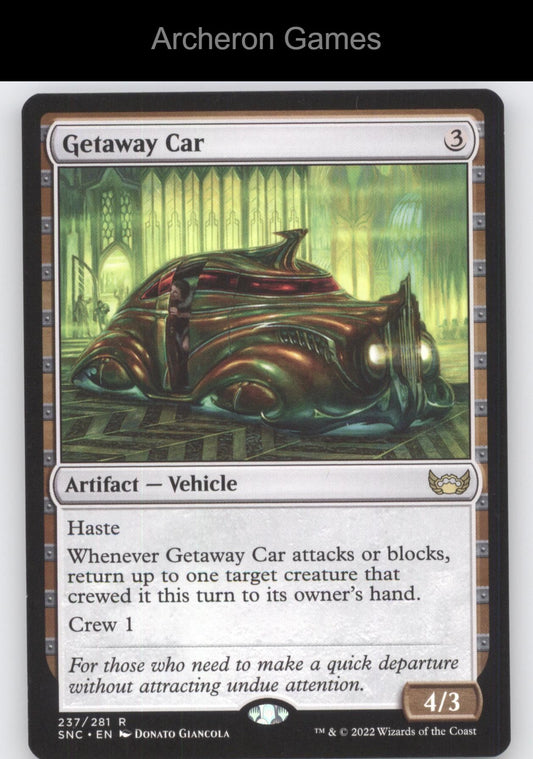 Getaway Car 237 R MTG Card Streets of New Capenna