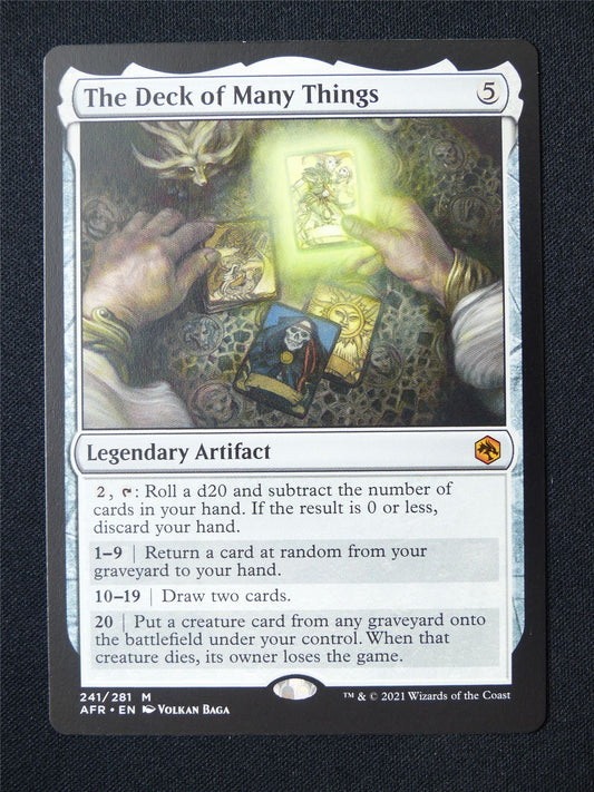 The Deck of Many Things - AFR - Mtg Card #2NL