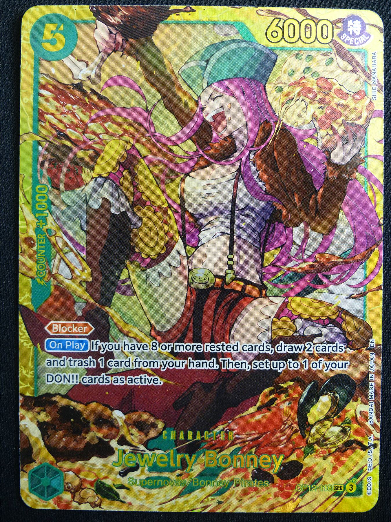 Jewelry Bonney OP12-118 SEC Foil - One Piece Card #4WP