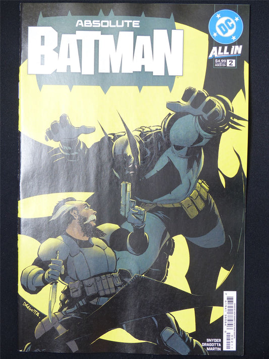 Absolute BATMAN #2 - B&B Jan 2025 DC Comic #3U0