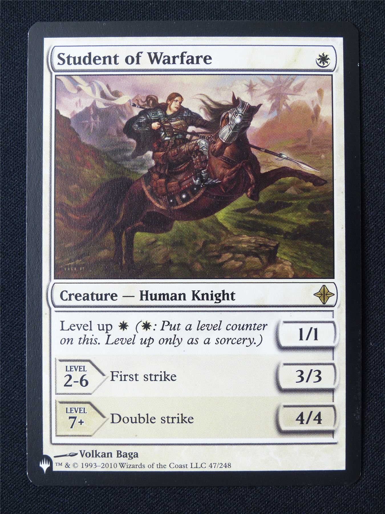 Student of Warfare - ROE - Mtg Card #33T