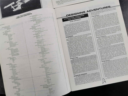 Star Trek: Star Fleet Officer's Manual/Orientation Sourcebook &Operational Manual Booklets - Roleplaying Game #1NH