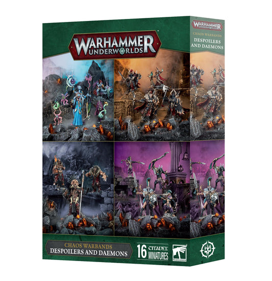 Despoilers and Daemons - Chaos Warbands - Warhammer Underworlds - Available from 07/12/24