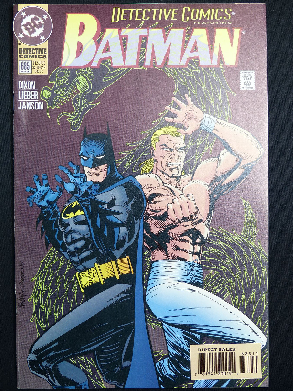 BATMAN: Detective Comics #685 Cvr A Classic - DC Comic #4GP