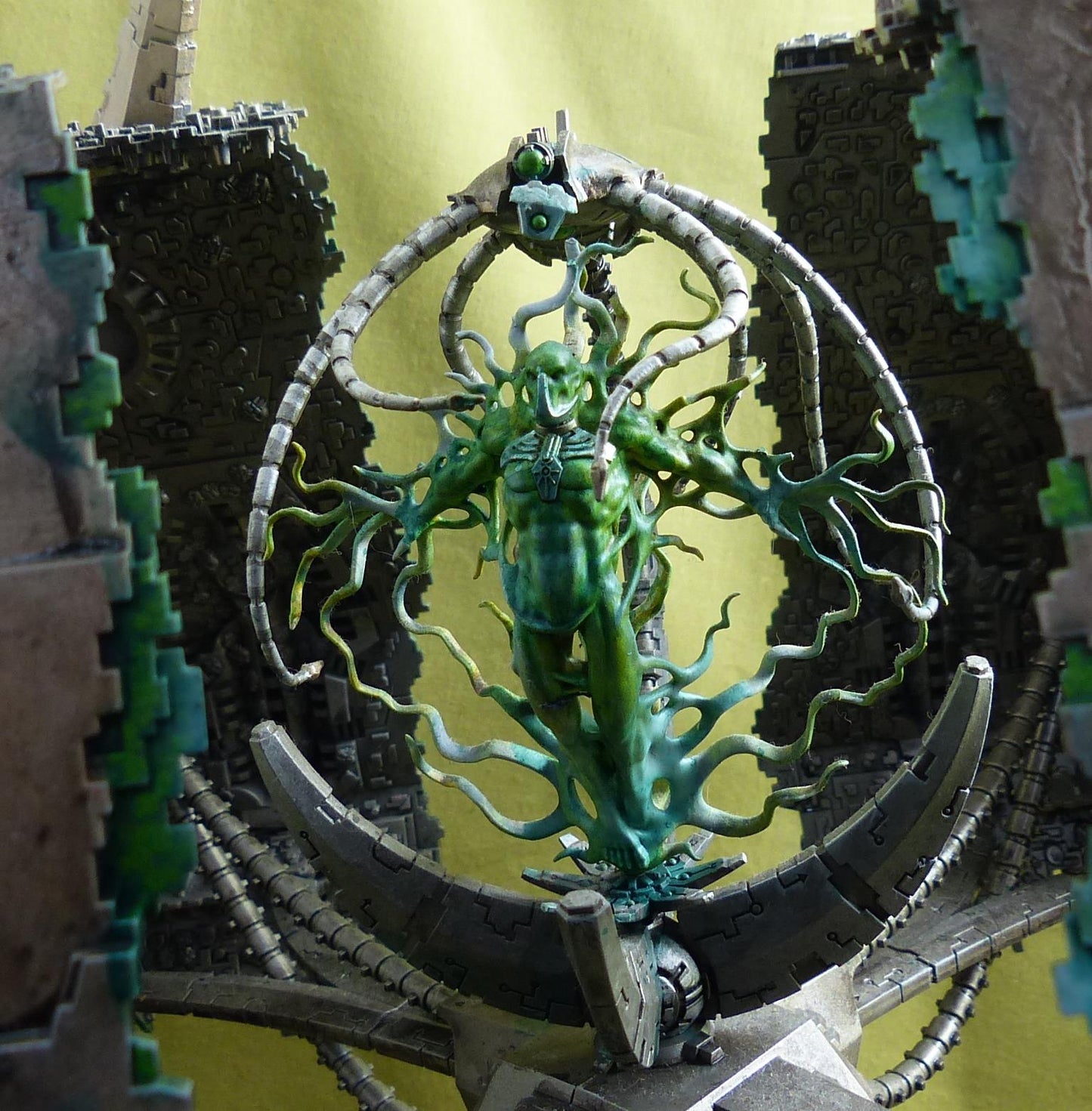 Tesseract Vault painted - Necrons - Warhammer 40K #1PR