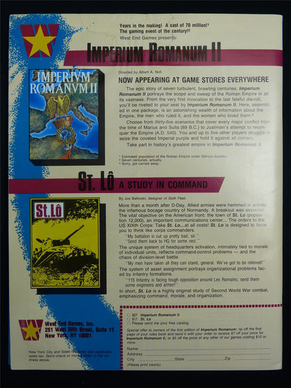 The Wargamer #46 The Rise of the House of Saud - Magazine #BQ