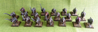Skaven - Clan Rats - Painted x 20 - Warhammer AoS 40k #FM