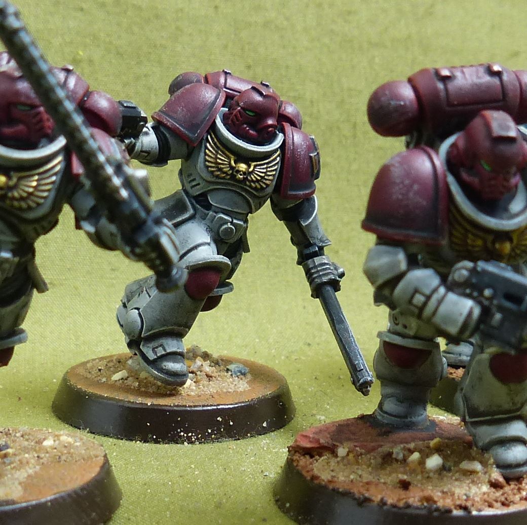 Assault Intercessor Squad set of 5 painted - White Scars - Warhammer 40K #5ST