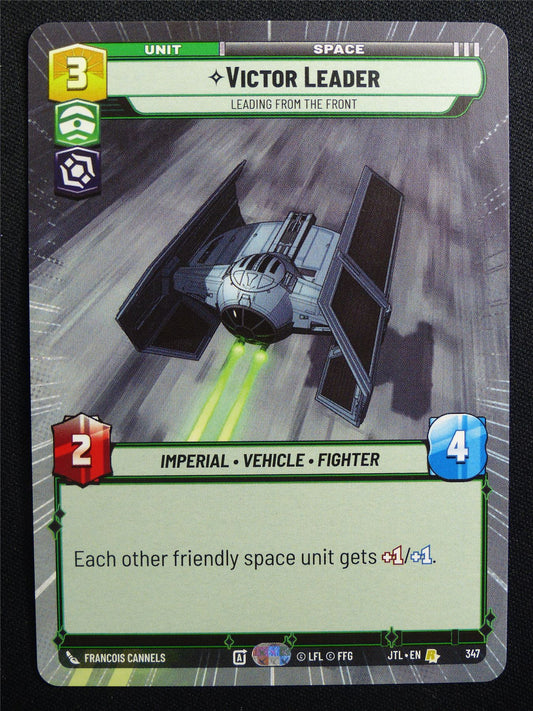 Victor Leader 347 Hyperspace - Star Wars Unlimited Card #AI