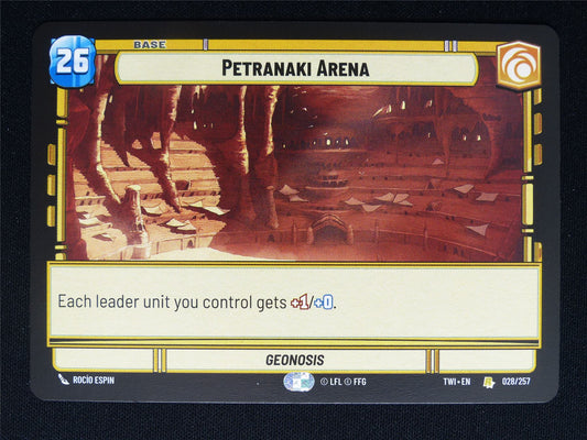 Petranaki Arena 028/257 - Star Wars Unlimited Card #3T4