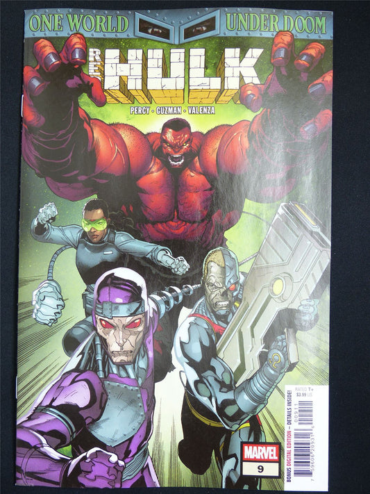Red HULK #9 - Dec 2025 Marvel Comic #4TP
