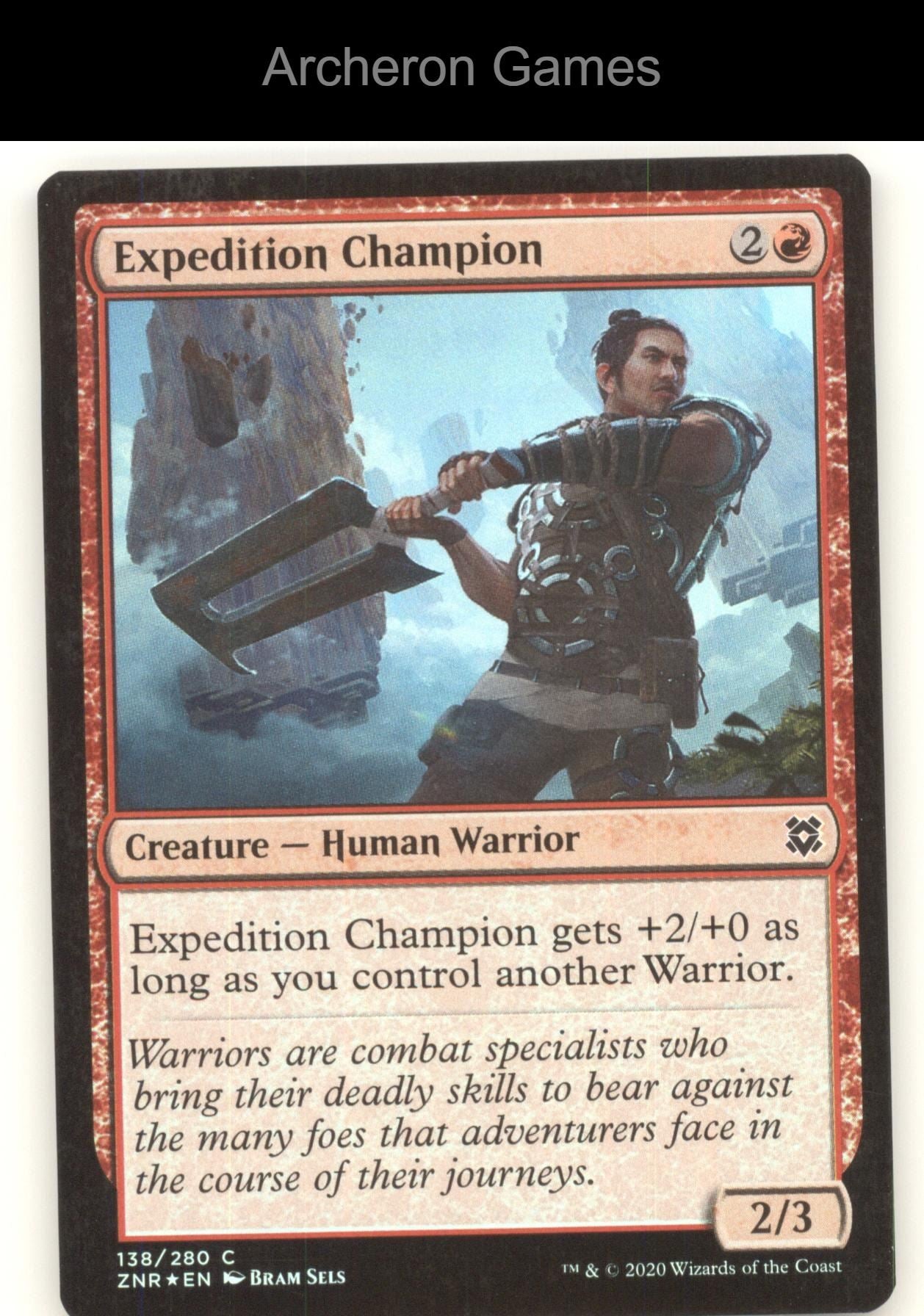 Expedition Champion 138 C MTG Card Zendikar Rising