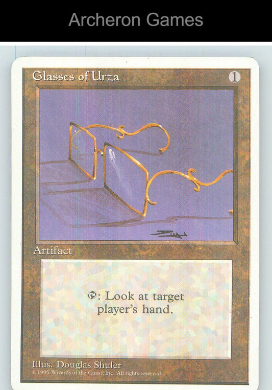 Glasses of Urza 4ED UC MTG Card NM/EX+