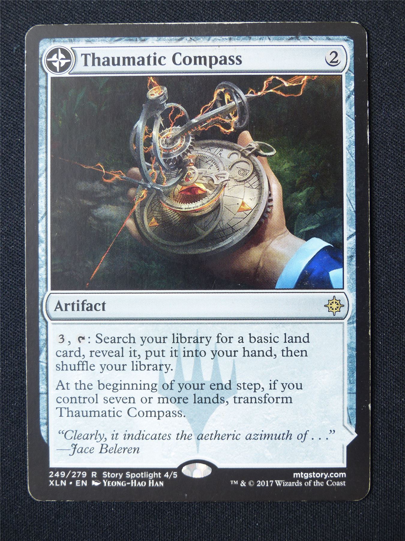 Thaumatic Compass played - XLN - Mtg Card #79L