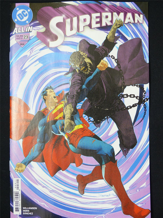 SUPERMAN #23 - B&B Apr 2025 DC Comic #FW