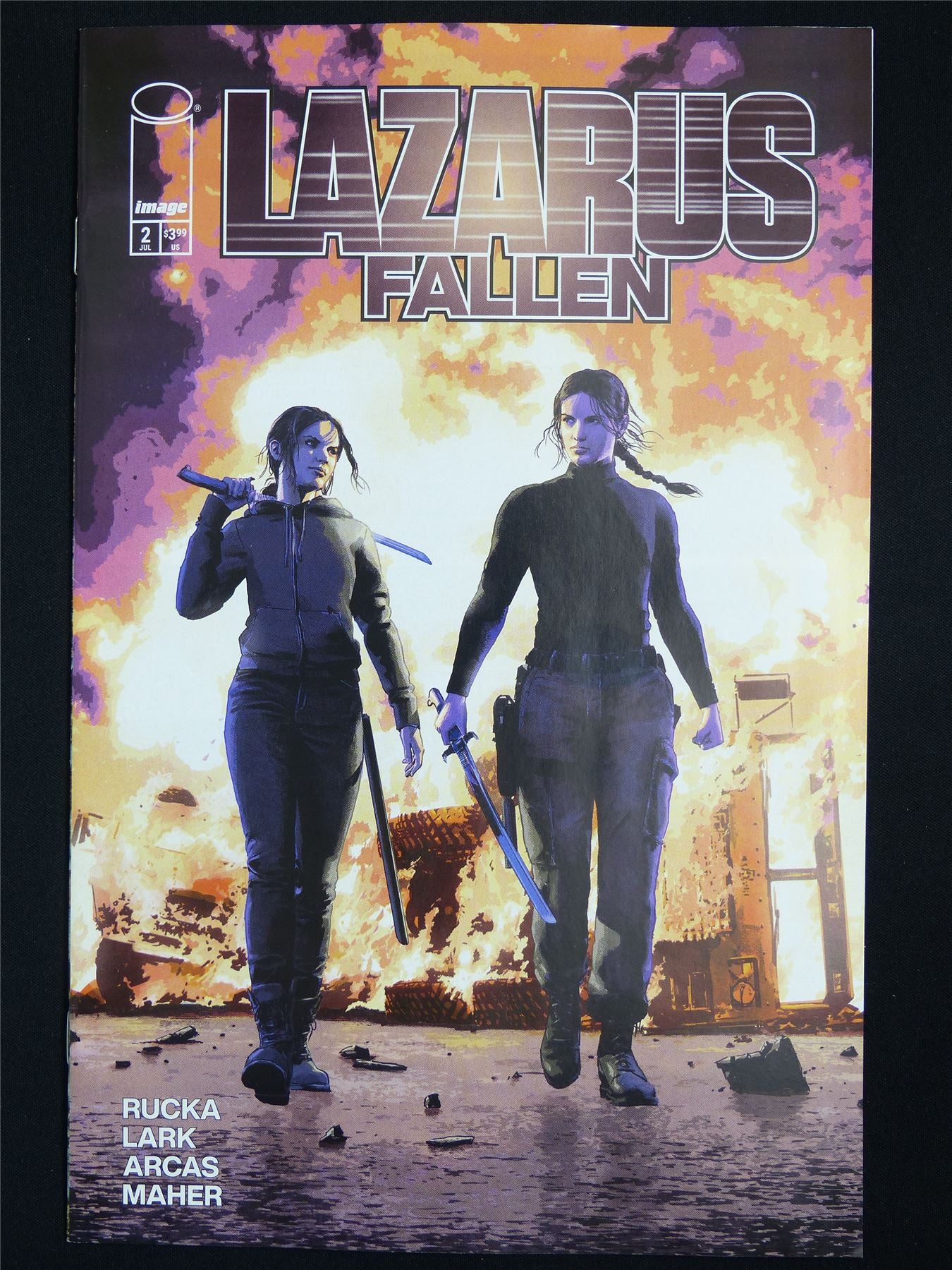 LAZARUS Fallen #2 - Jul 2025 Image Comic #2JN