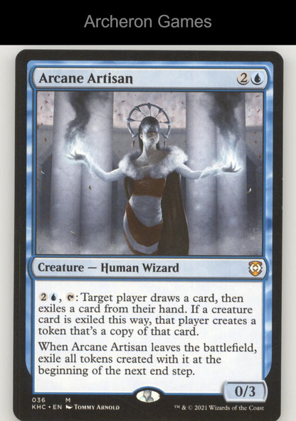 Arcane Artisan 36 Mythic MTG Card Commander: Kaldheim