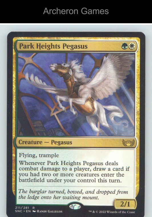 Park Heights Pegasus SNC 211 R MTG Card NM/EX+