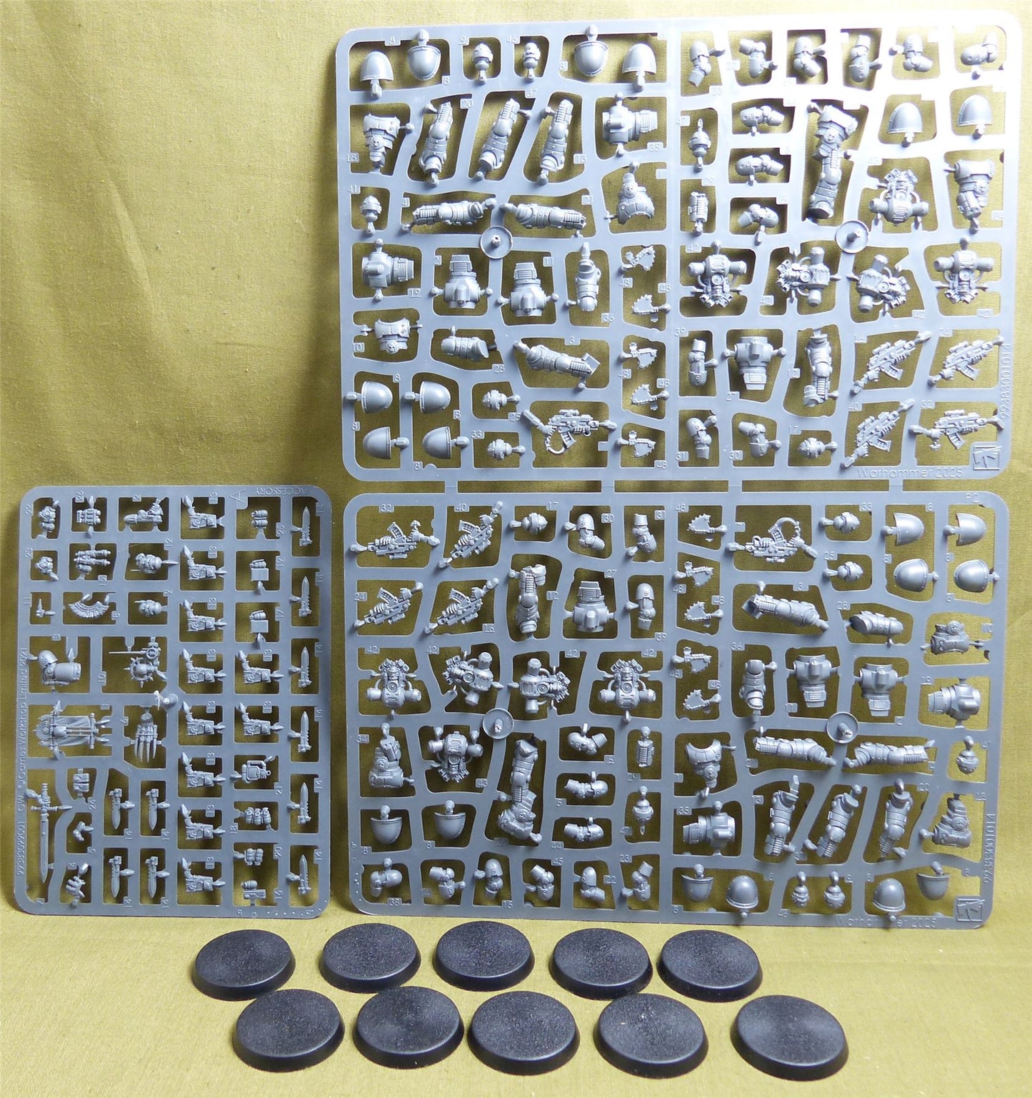 MKII Tactical Squad set of 10 complete sprue - Saturnine - Warhammer Horus Heresy #4DF