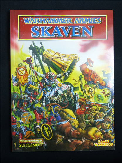 Warhammer Armies: Skaven 4th Edition Softback 1993 - Warhammer Old World #1H9