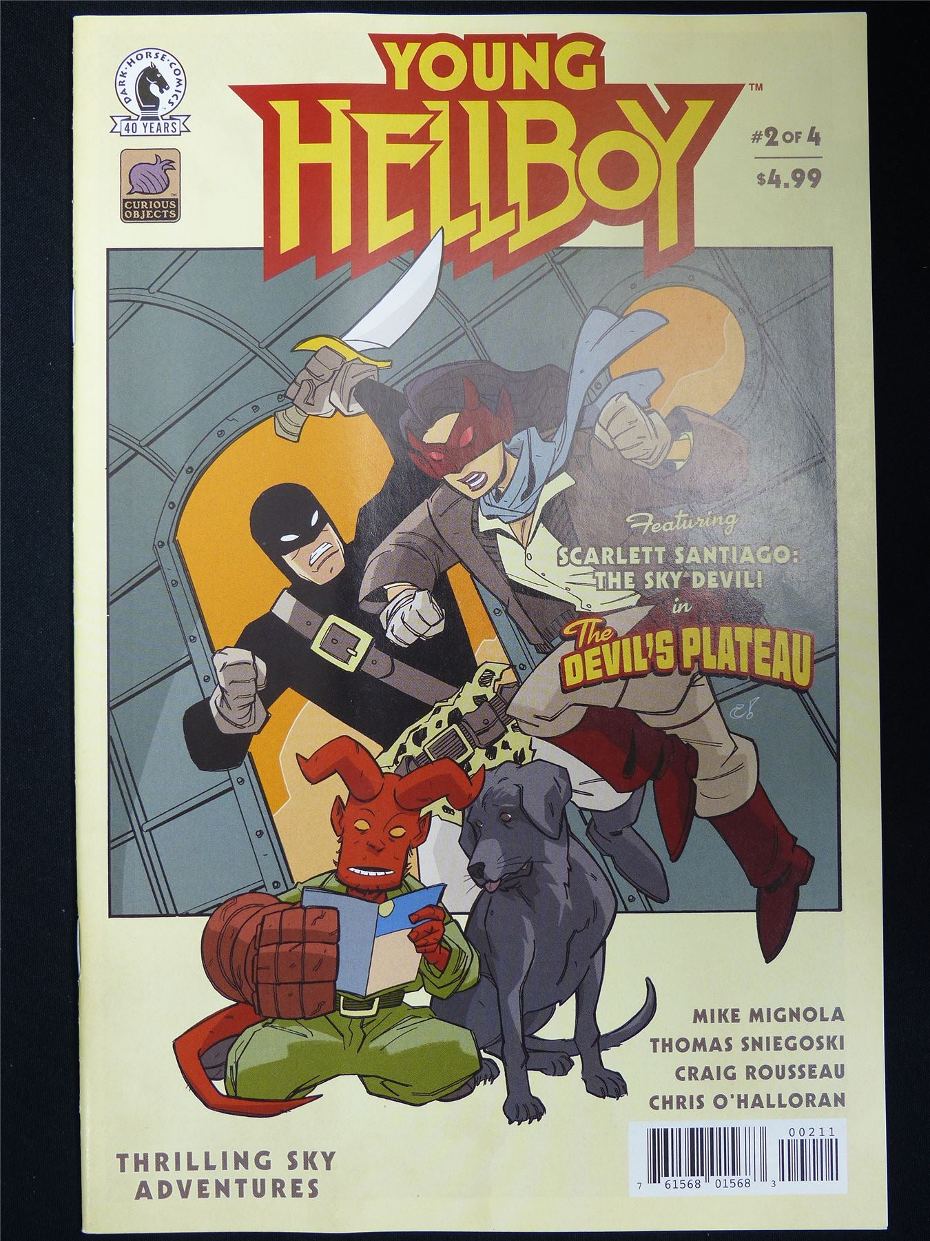 Young HELLBOY: Thrilling Sky Adventures #2 Cvr A - Dark Horse Comic #3OP