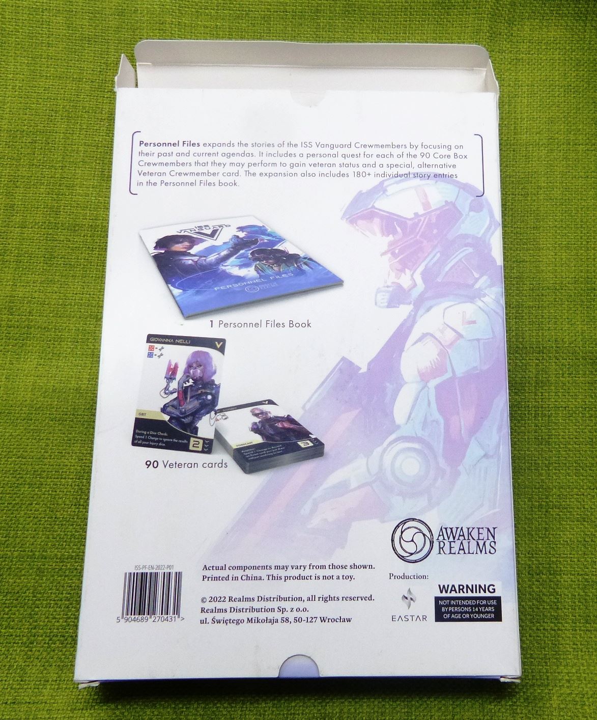 ISS Vanguard - Personnel Files Awaken Realms #6G