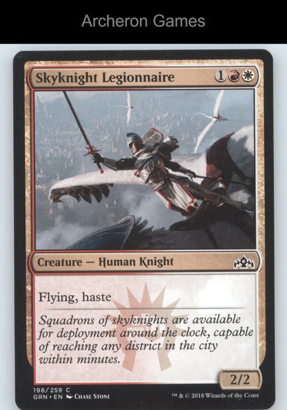 Skyknight Legionnaire 198 C MTG Card Guilds of Ravnica