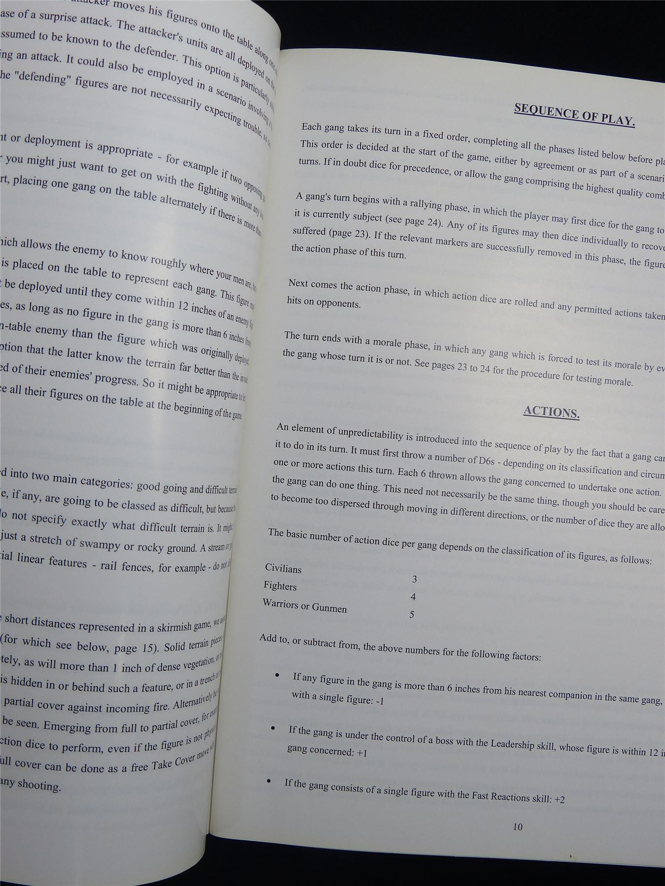 The Law of the Gun: Skirmish Rules for the Old West - Miniatures Rulebook Softback #2VH