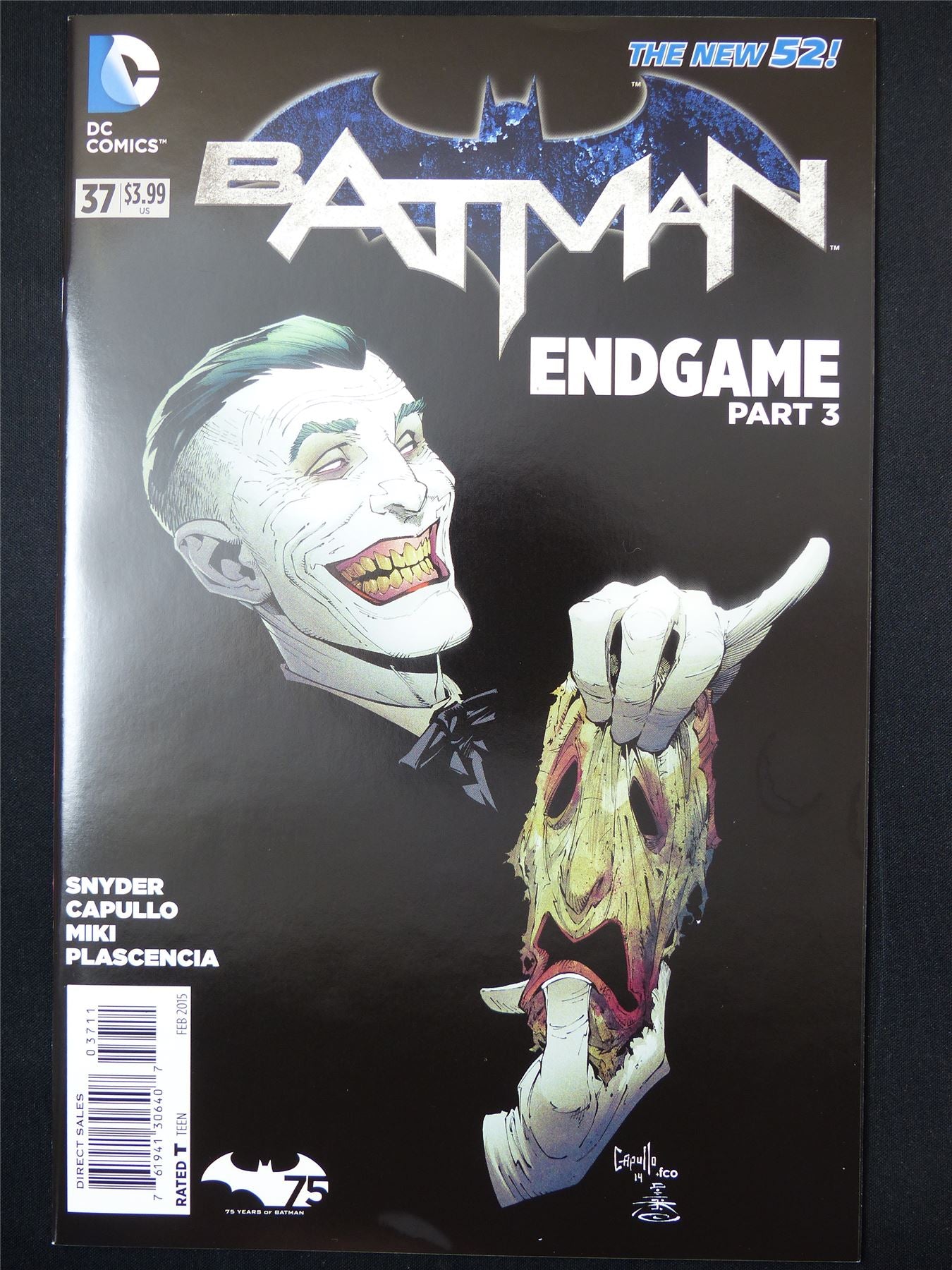 BATMAN #37 2015 Endgame part 3 - DC Comic #PK