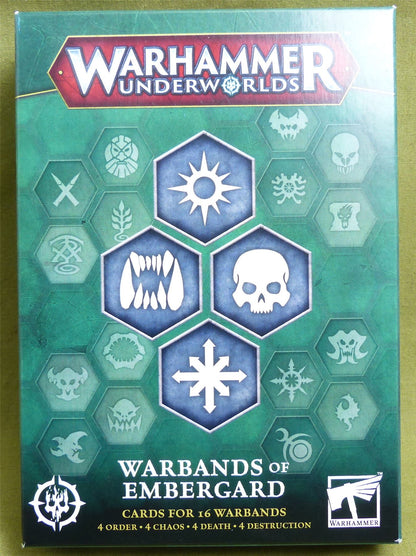 Warbands of Embergard Cards - Warhammer Underworlds #2Q3