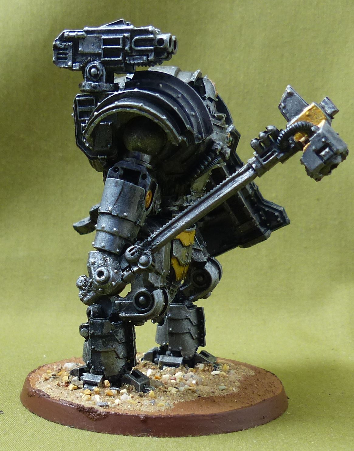 Iron Circle Domitar-Ferrum Class Battle-automata painted - Iron Hands - Warhammer Horus Heresy #9H3