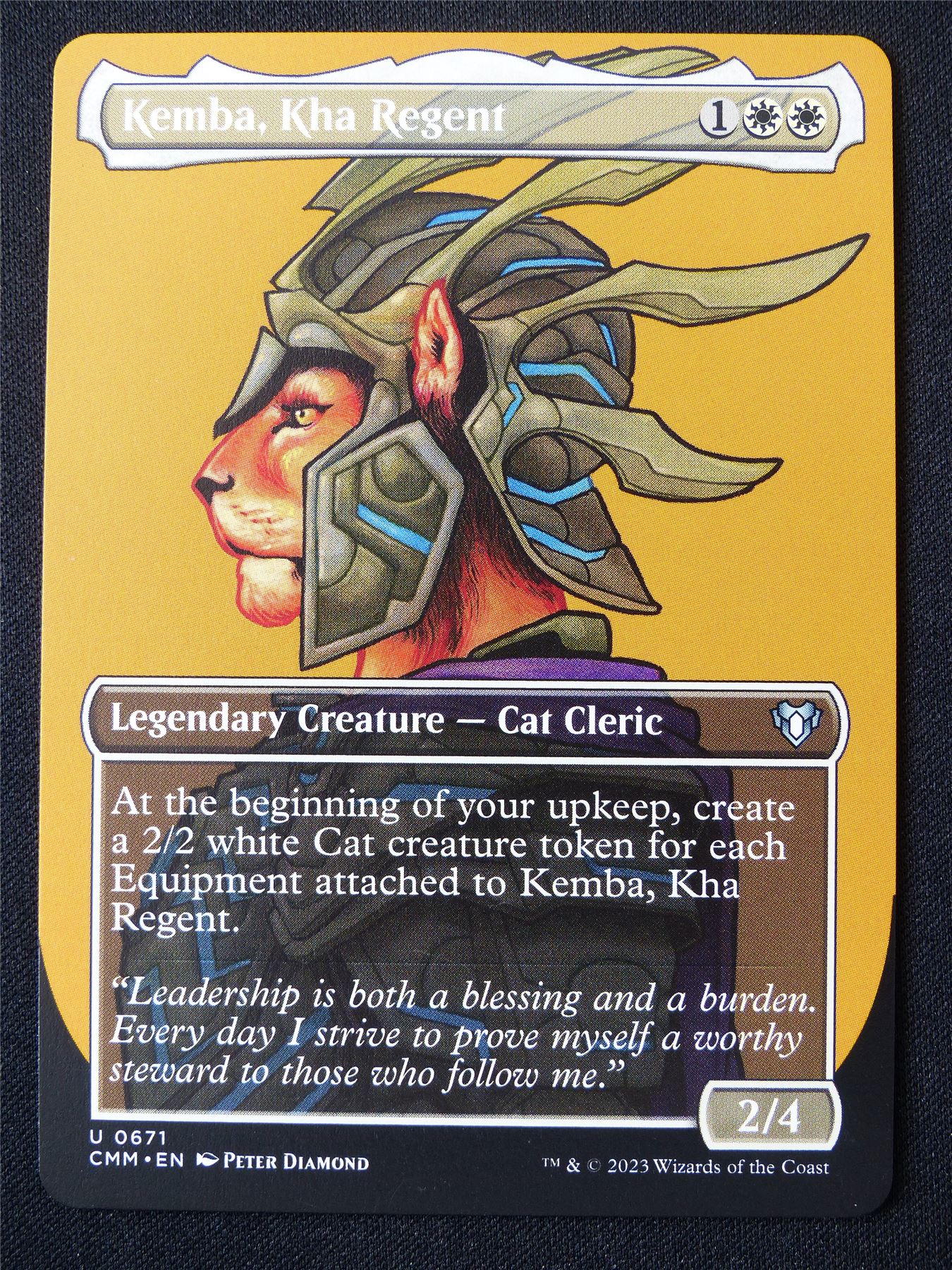 Kemba Kha Regent Borderless - CMM - Mtg Card #9V