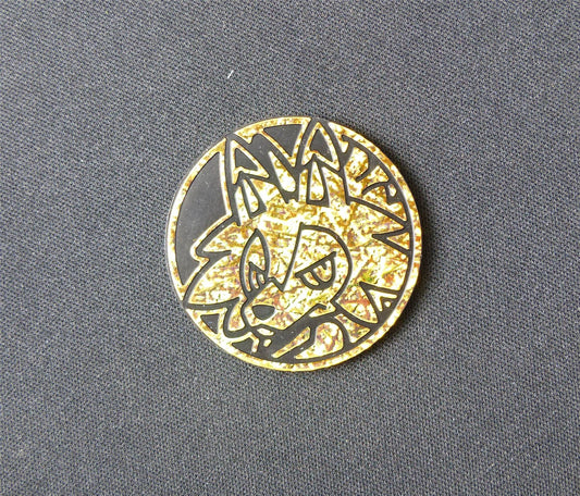 Orange Sparkle Lycanroc - Pokemon Coin #3TB