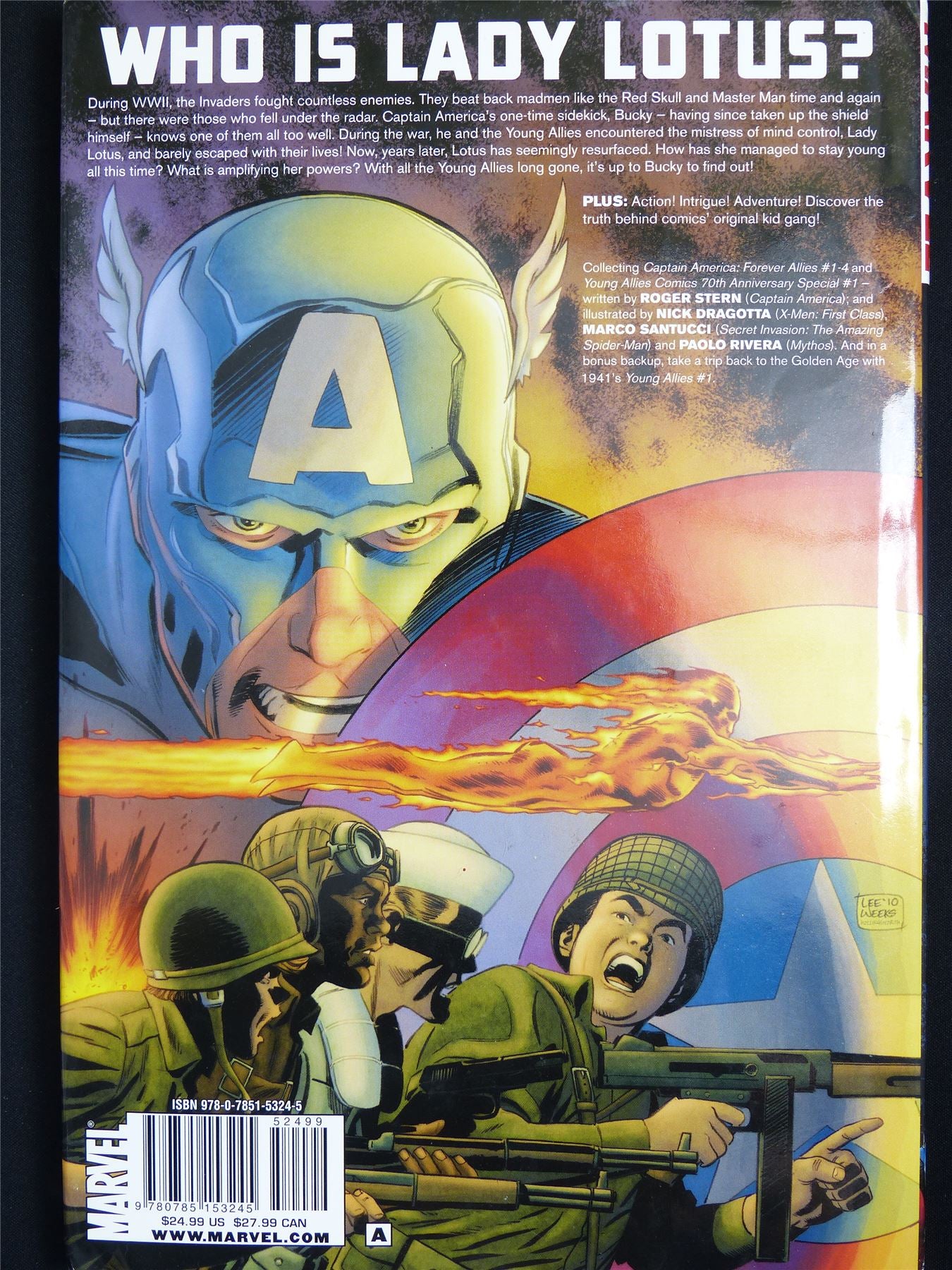 Captain America: Forever Allies - Marvel Graphic Hardback #46W