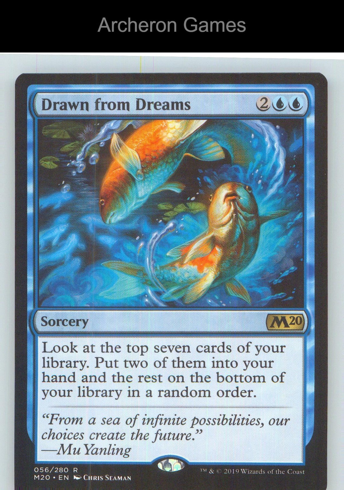 Drawn from Dreams M20 56 R MTG Card NM/EX+