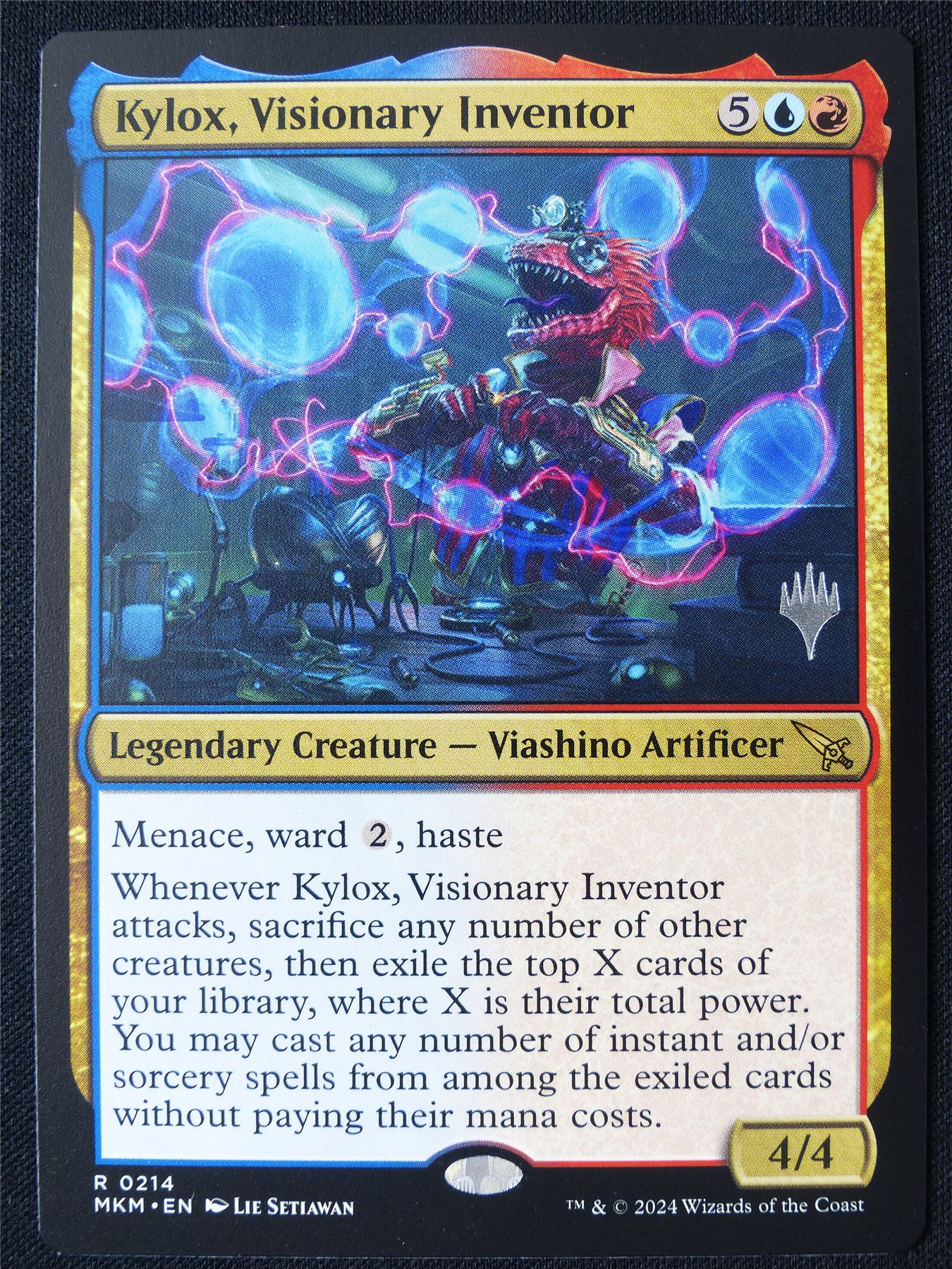 Kylox Visionary Inventor Promo stamped - MKM - Mtg Card #1PP