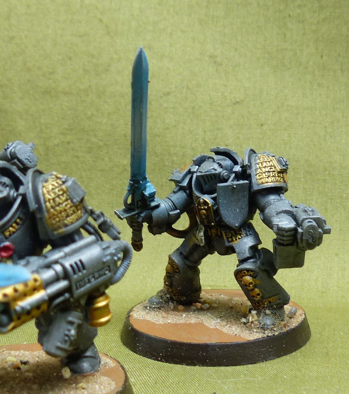 Paladins painted - Grey Knights - Warhammer 40K #5S5