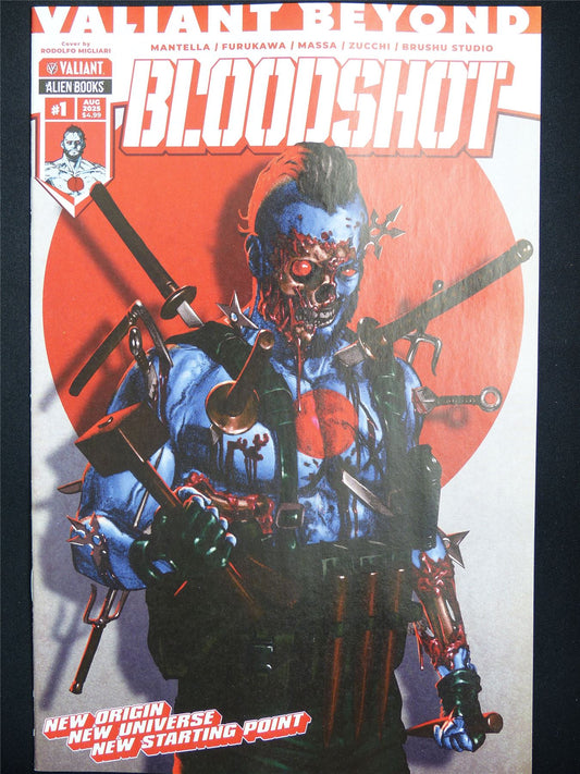 BLOODSHOT #1 - Aug 2025 Valiant Comic #2XH