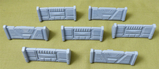 Set of 7 Barracades - Star Wars Legion #1ZU