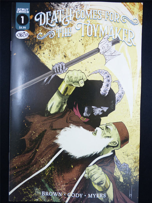 DEATH Comes For The Toymaker #1 - Jul 2023 Scout Comic #23F