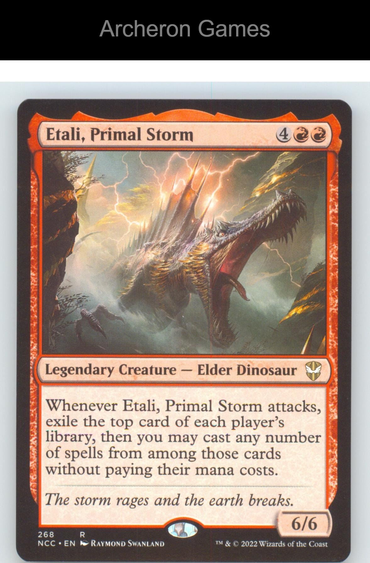 Etali, Primal Storm NCC 268 R MTG Card NM/EX+