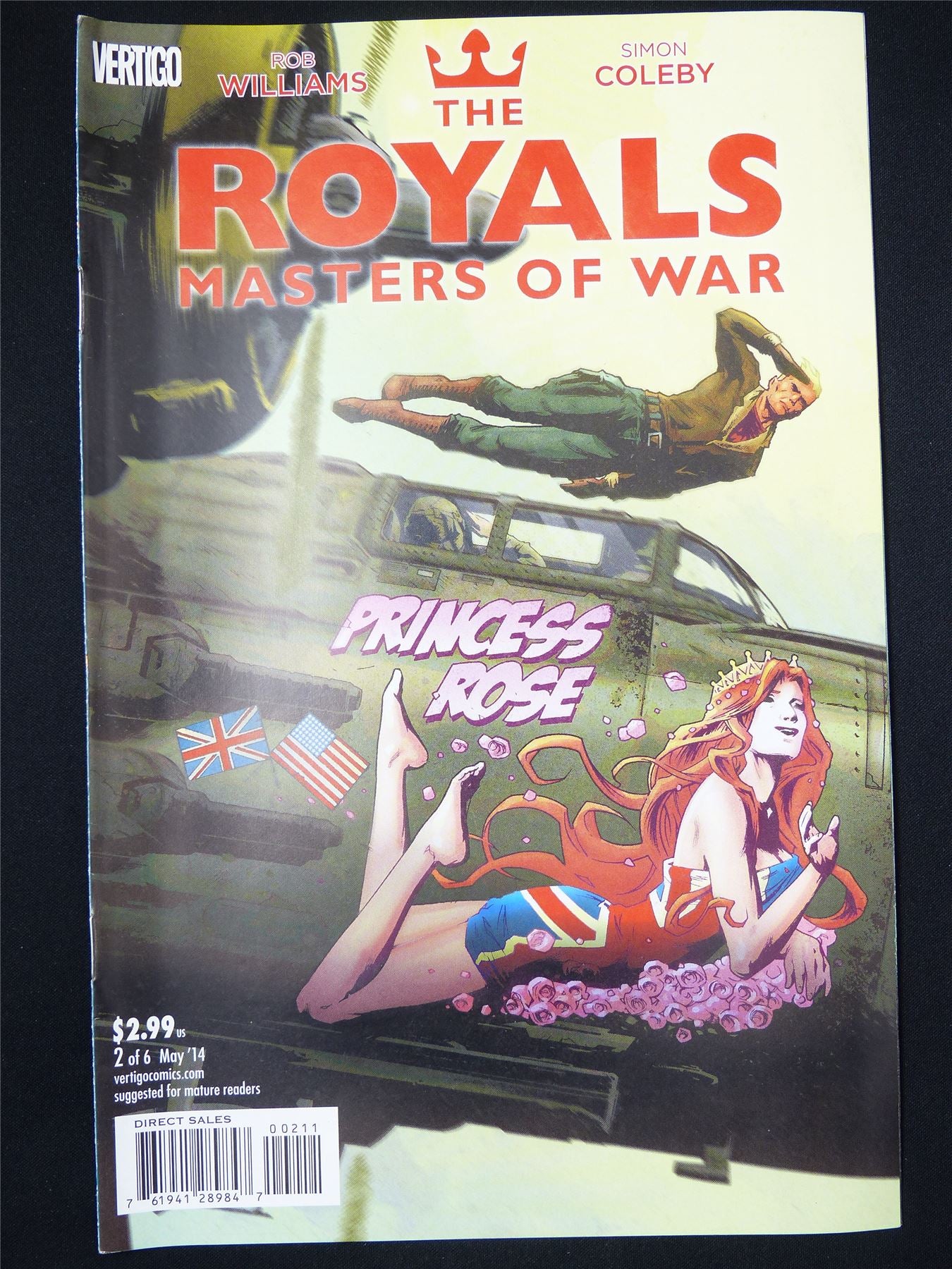 The ROYALS: Masters of War #2 - Vertigo Comic #18E