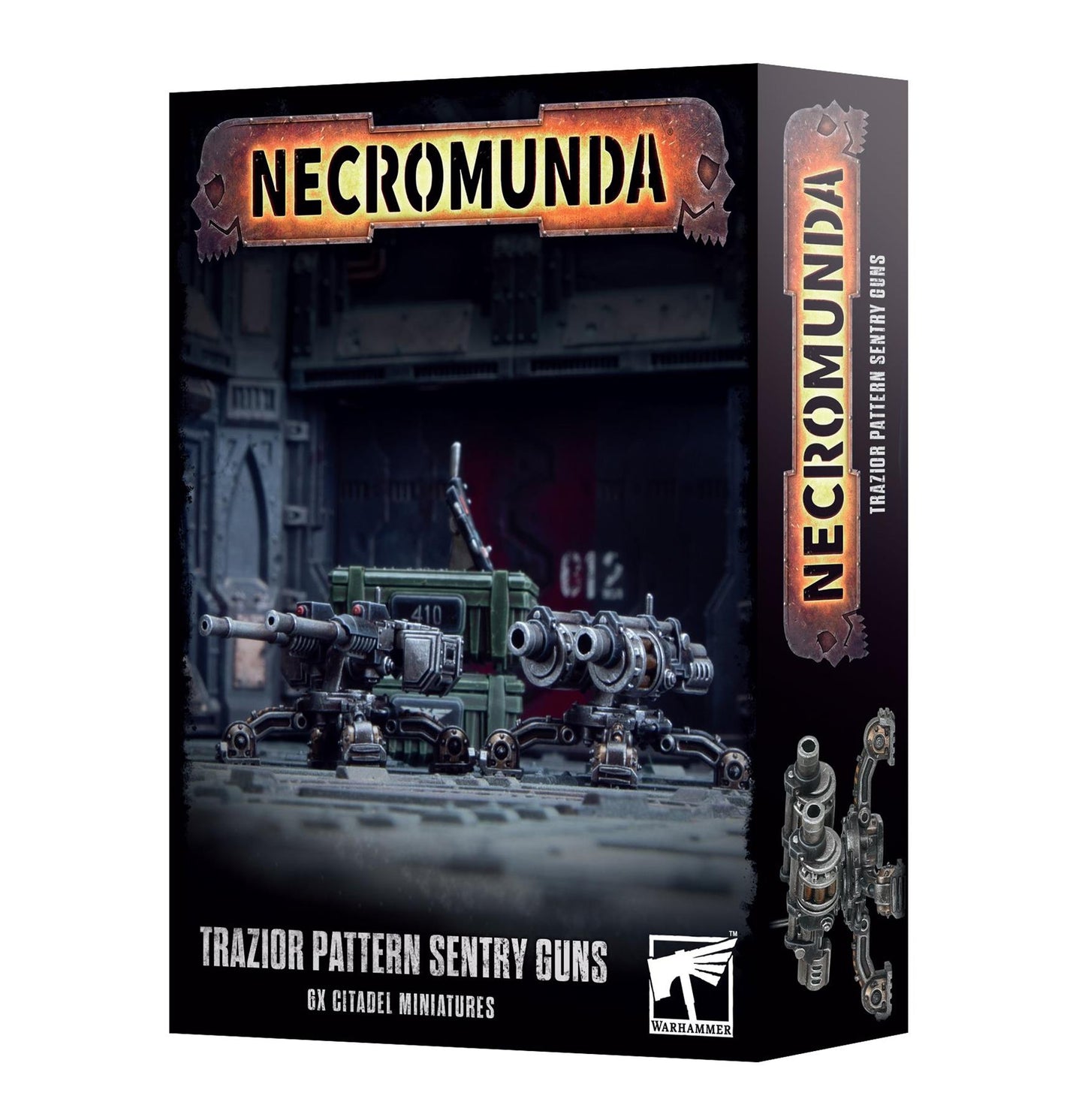 Trazior Pattern Sentry Guns - Warhammer Necromunda - Available from 31/08/24