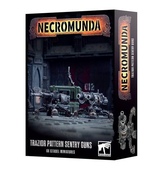 Trazior Pattern Sentry Guns - Warhammer Necromunda - Available from 31/08/24