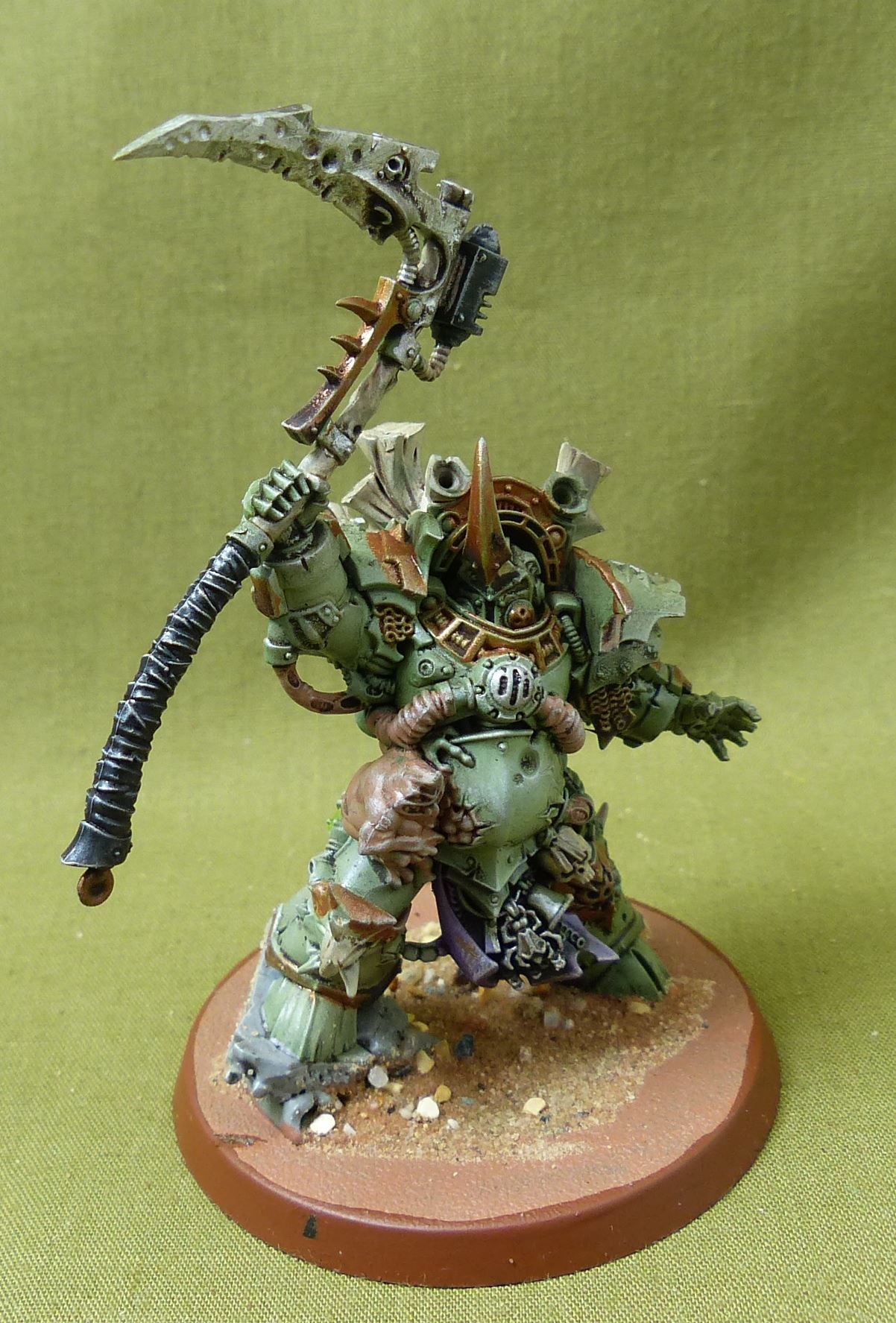 Typhus Herald of the Plague God painted - Death Guard - Warhammer 40K #36Q