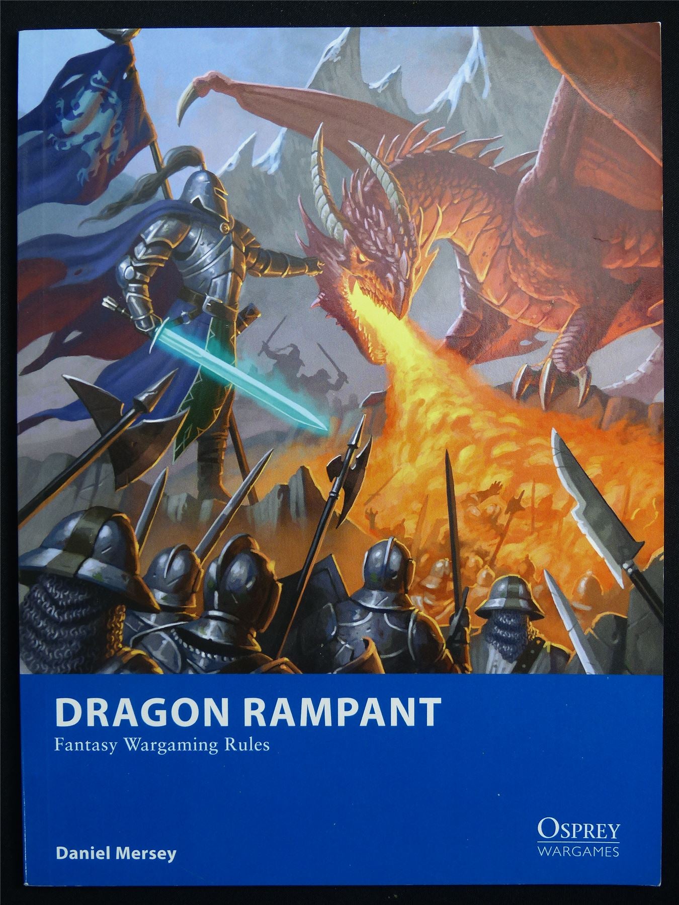 Dragon Rampant: Fantasy Wargaming Rulebook - Osprey Wargames 13 Softback #DE