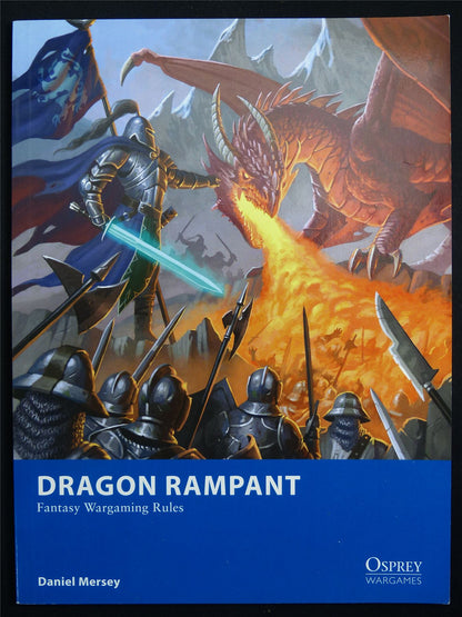 Dragon Rampant: Fantasy Wargaming Rulebook - Osprey Wargames 13 Softback #DE