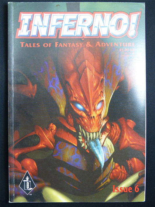 Inferno! Tales of Fantasy and Adventure #6 - Vintage Games Workshop Black Library Publications