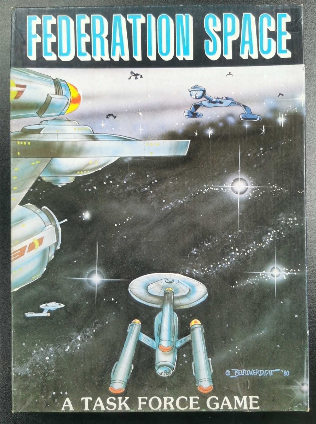 Star Trek: Federation Space Vintage Board Game - Task Force Games #12